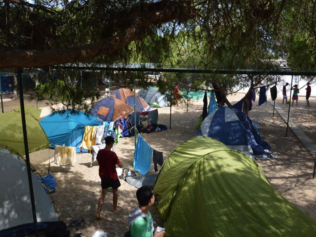 alloggiamo in tenda, campeggio turistico